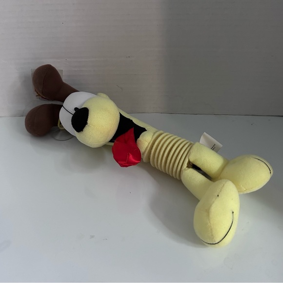 Nanco Slinky Pets Odie Garfield Dog 17" (stretched) Plush Soft Toy - Picture 5 of 5